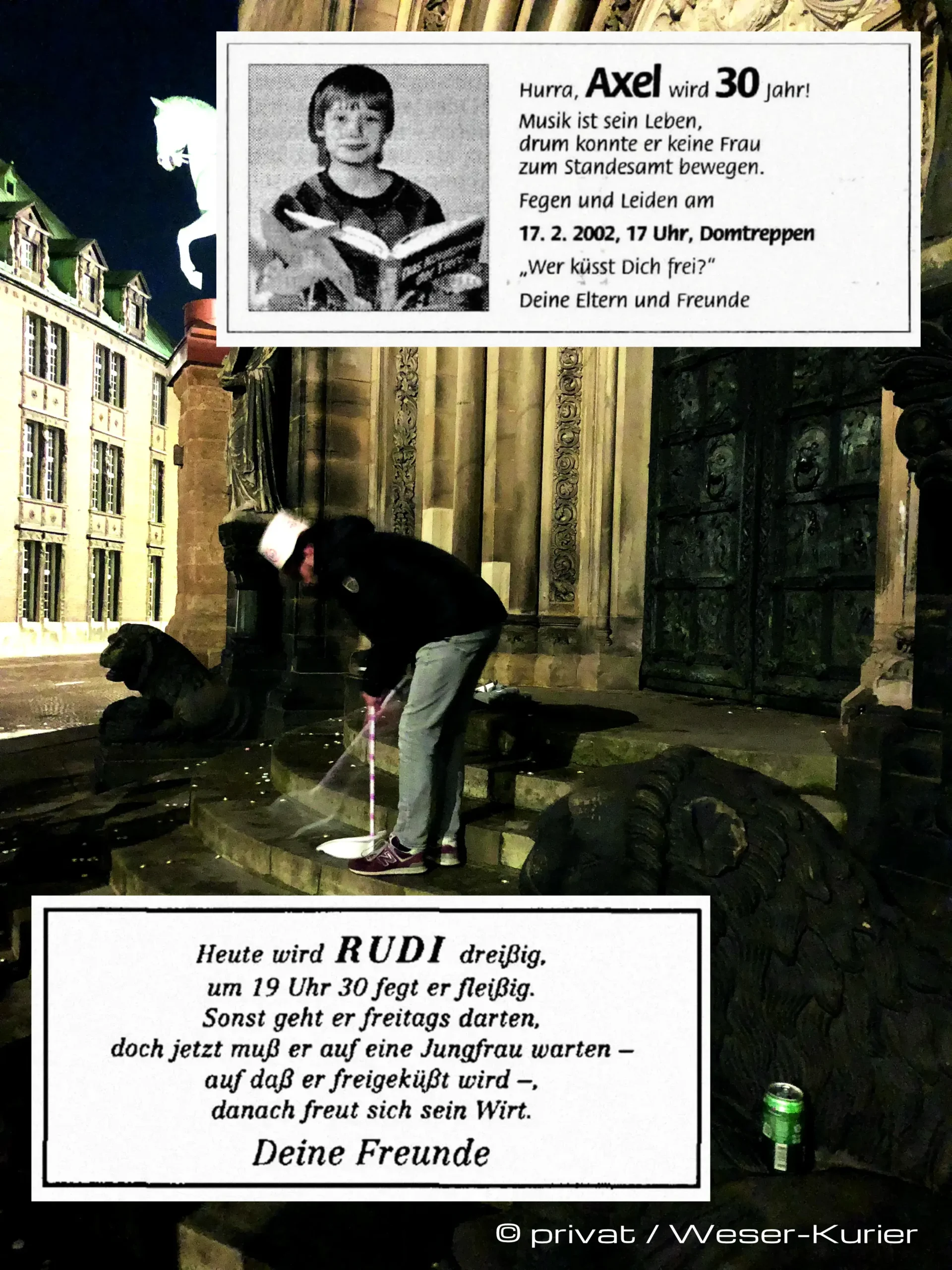 Treppenfegen in Norddeutschland